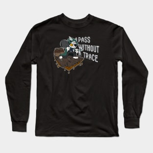 Feline Rogue: Purrs Without a Trace Long Sleeve T-Shirt